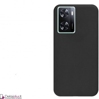 Silikoninis ploniausias dėklas - juodas (Oppo A57/A57s/A57e) Silikoninis ploniausias dėklas - juodas (Oppo A57/A57s/A57e)